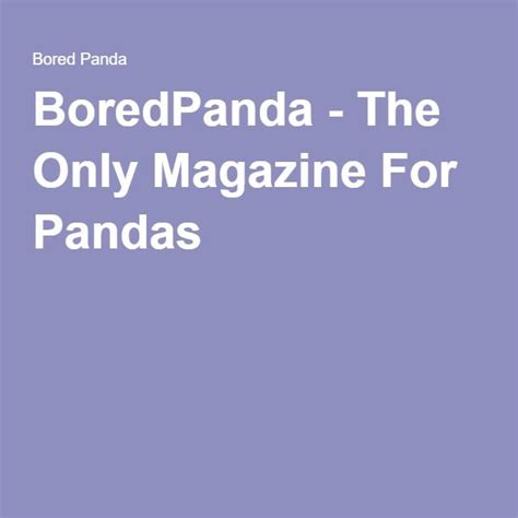 panda curioso|bored panda magazine posts.